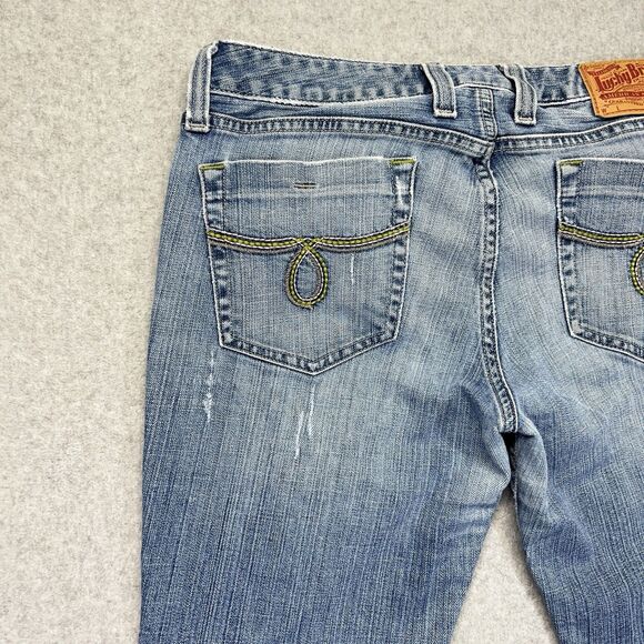 Lucky Brand Lola Straight Jeans Women’s 12/31 Medium Wash Denim Gene Montesano - Picture 11 of 16